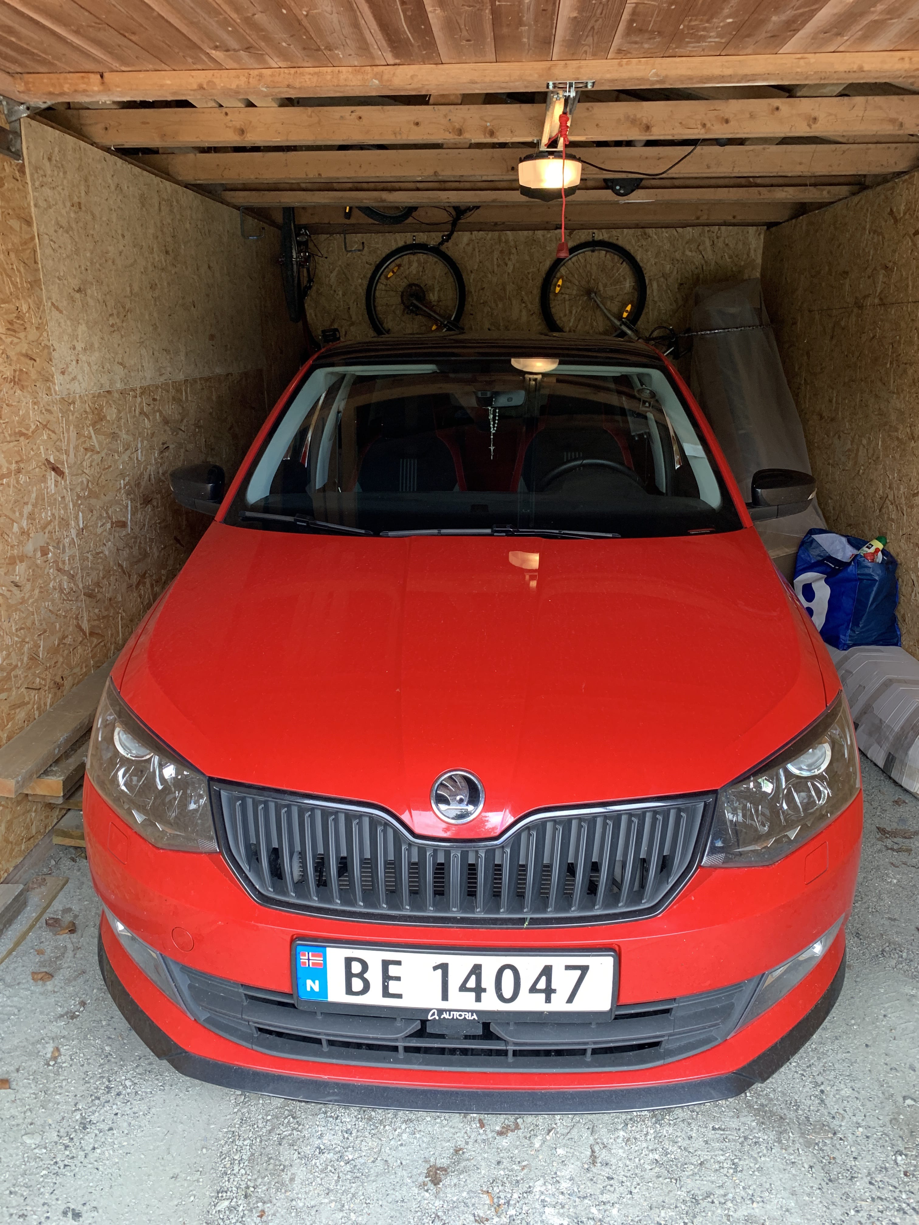Skoda Fabia med GPS