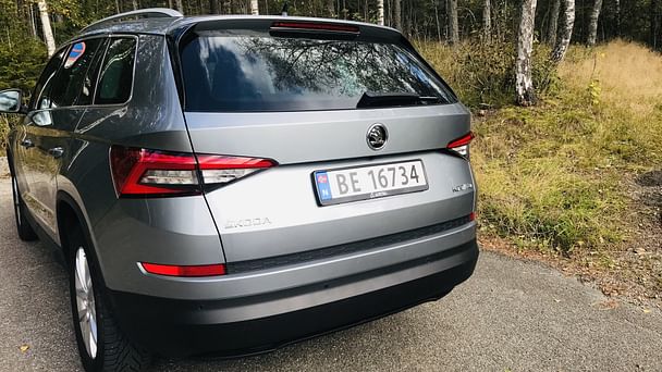 Skoda Kodiaq med Vinterdekk