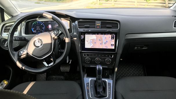 Volkswagen e-Golf med GPS