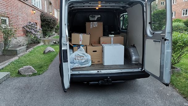 Ford Transit Connect Flyttebil