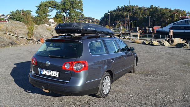 Volkswagen Passat Kombi med Skistativ