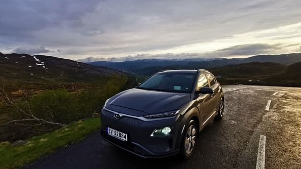Hyundai Kona med Vinterdekk