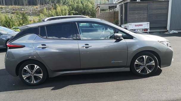 Nissan Leaf med GPS