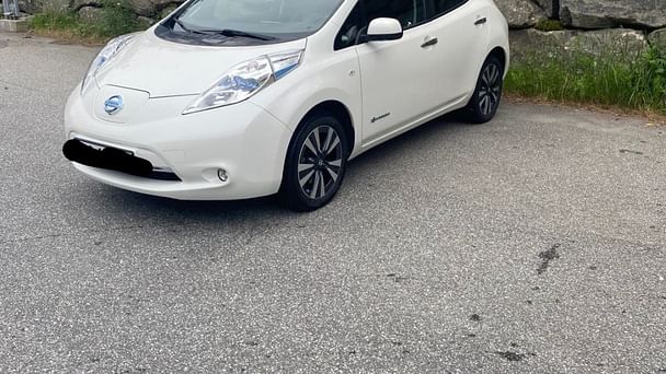 Nissan Leaf med Vinterdekk