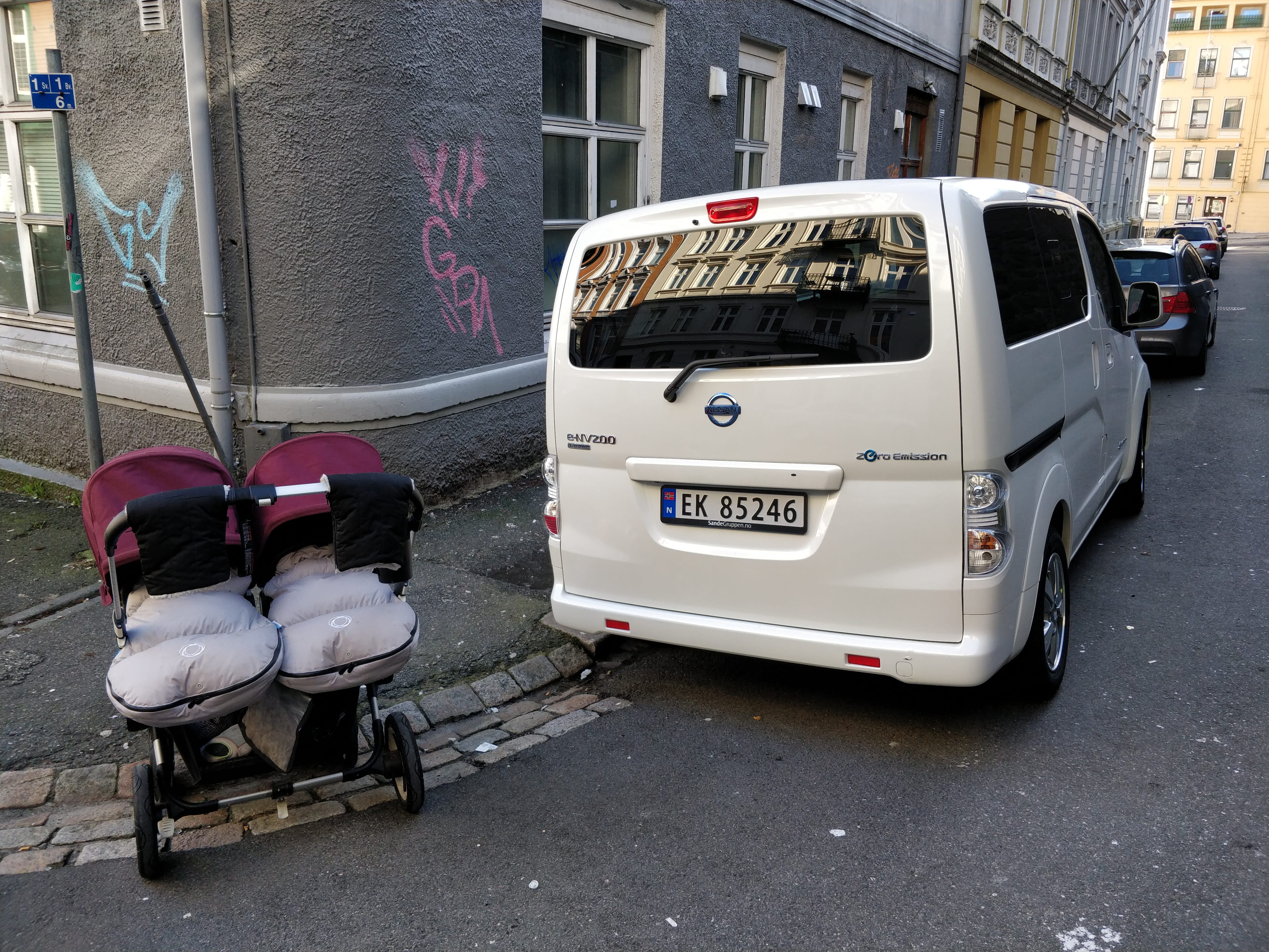 Nissan e-NV200 Evalia med Ryggekamera