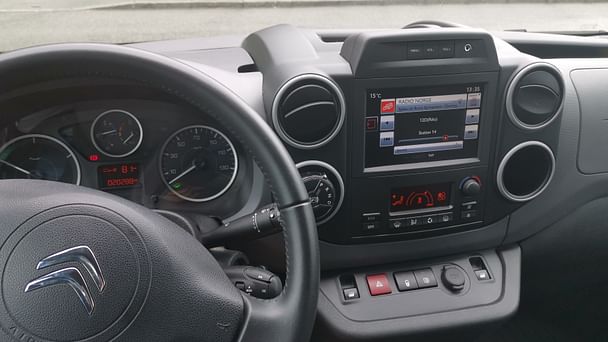 Citroen Berlingo med Vinterdekk