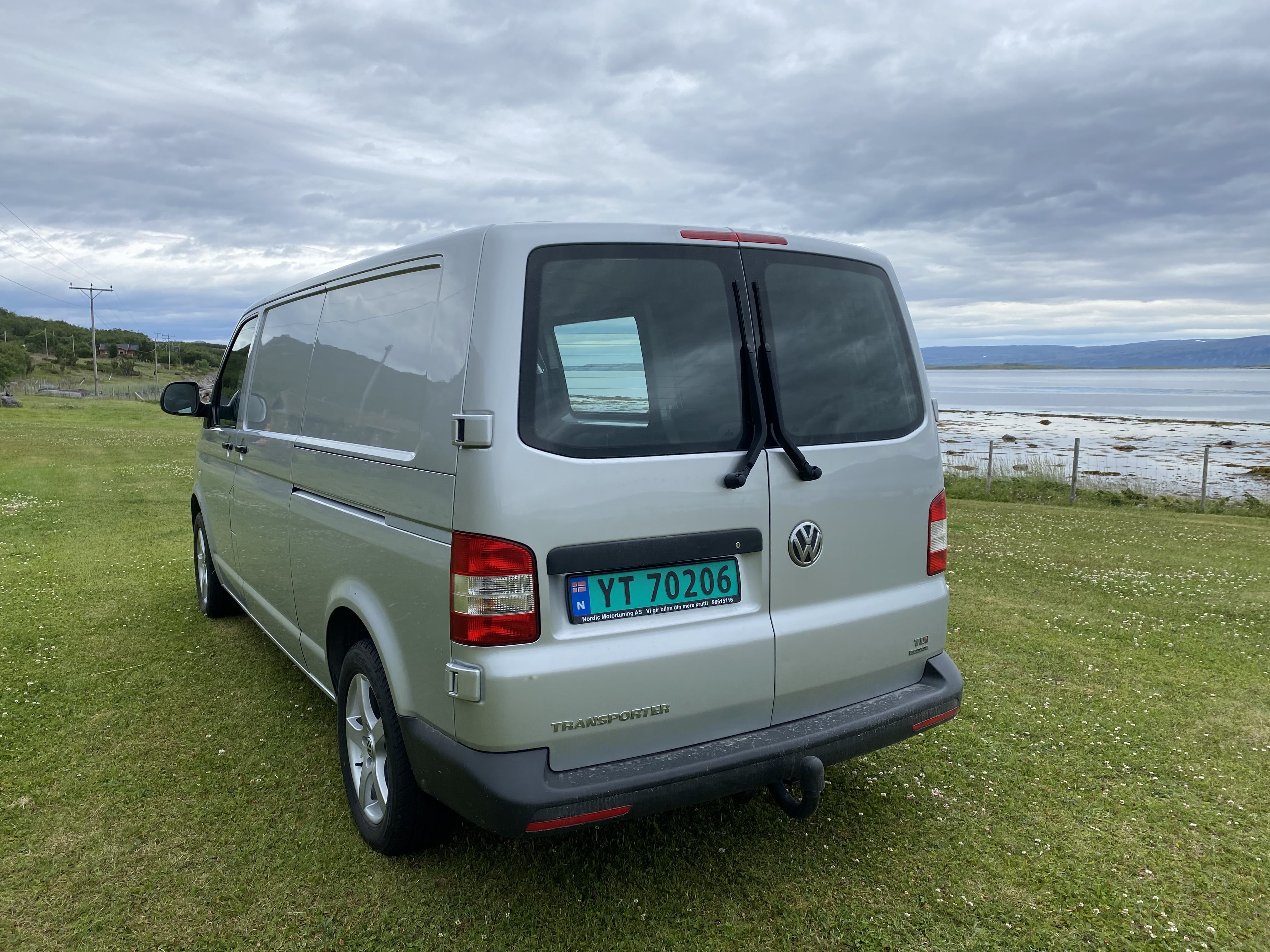Volkswagen Transporter med Tilhengerfeste