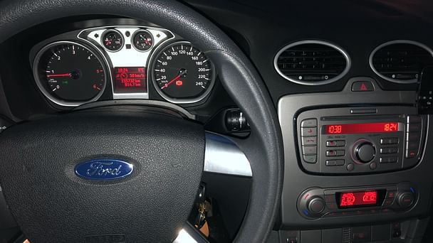 Ford Focus med Vinterdekk