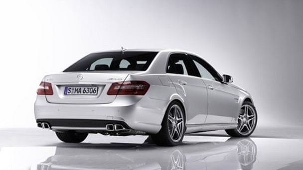 Mercedes E63 AMG med GPS