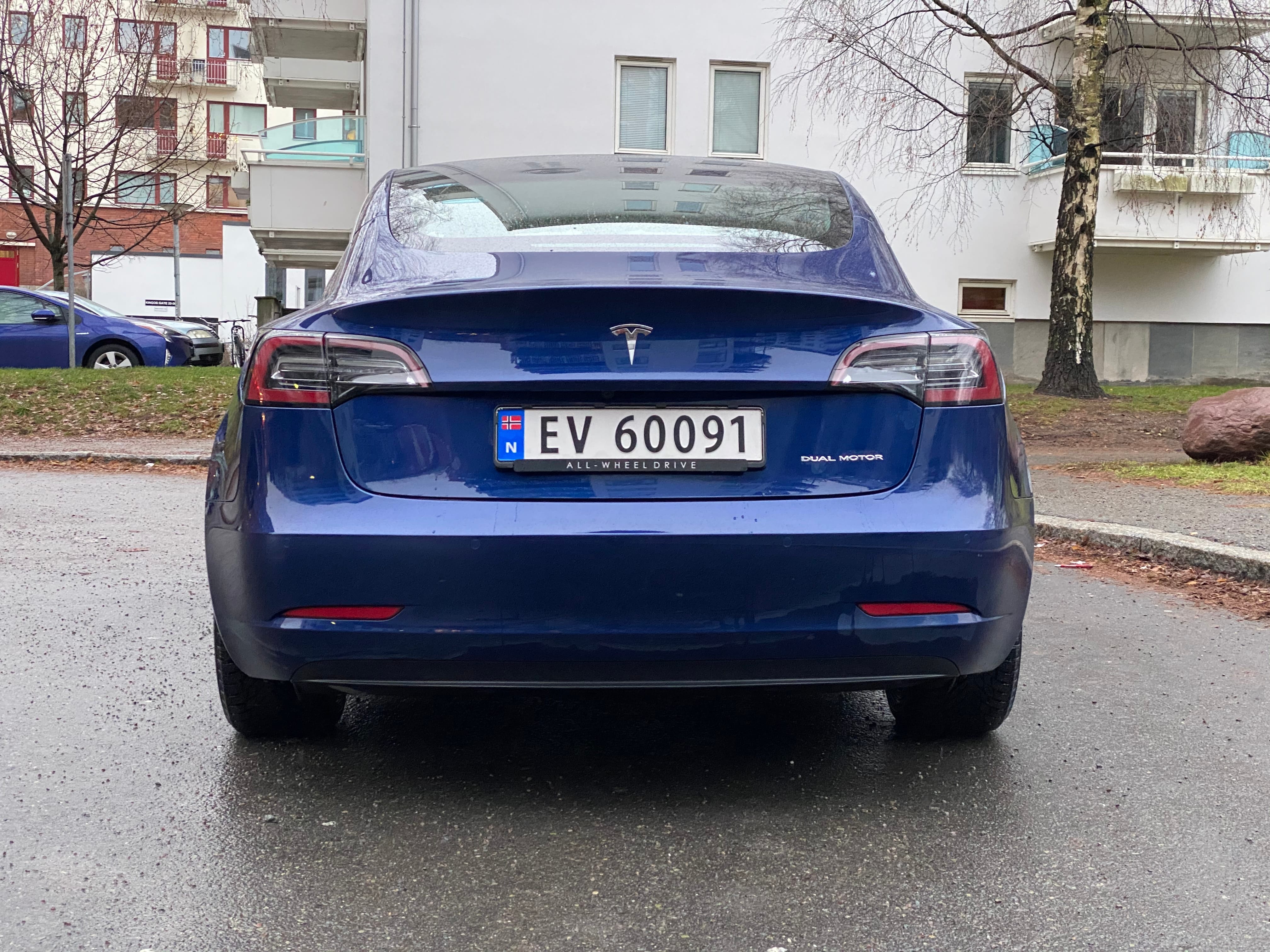 Tesla Model 3 med Bluetooth audio