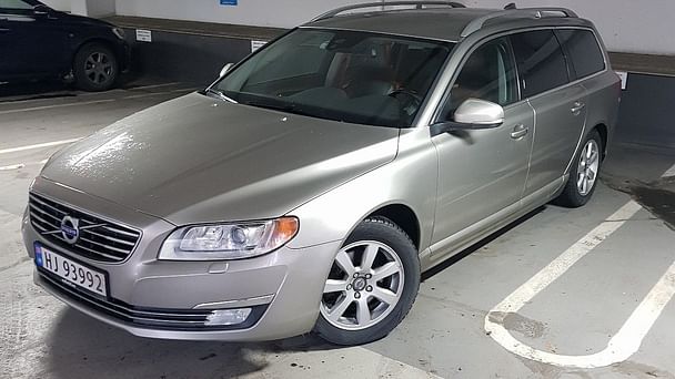 Volvo V70 med Vinterdekk