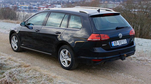 Volkswagen Golf Kombi med Skistativ