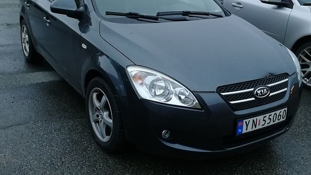 Kia Cee'd med Vinterdekk