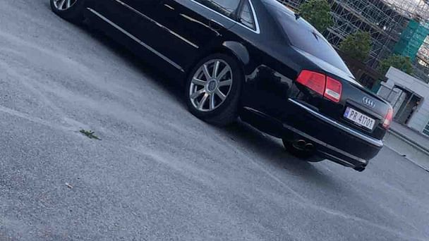 Audi S8 med GPS
