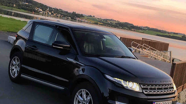 Land-Rover Range Rover Evoque med Vinterdekk