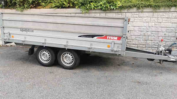 Volkswagen Transporter med Sykkelstativ