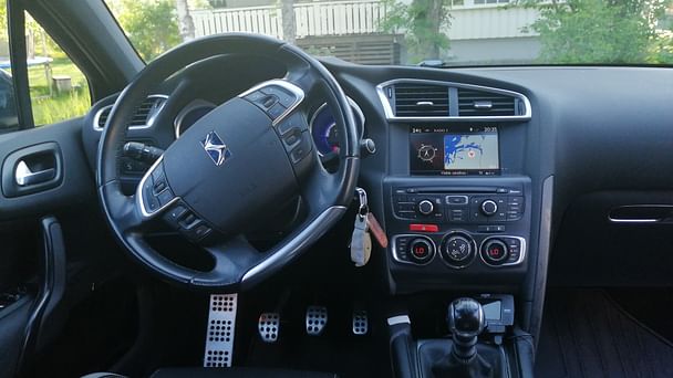 Citroen DS4 med Vinterdekk