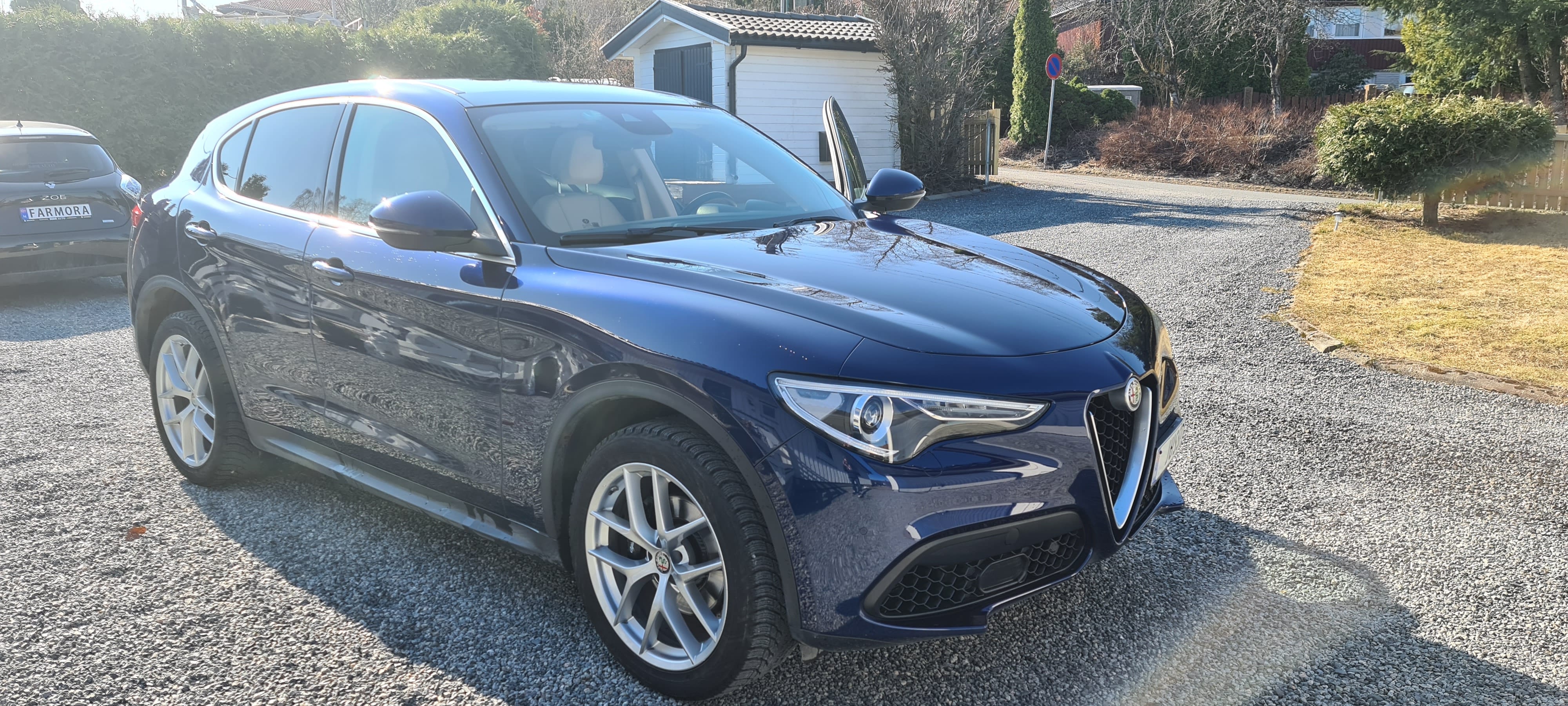 Alfa-Romeo Stelvio, 2018, Blyfri 95, automatisk