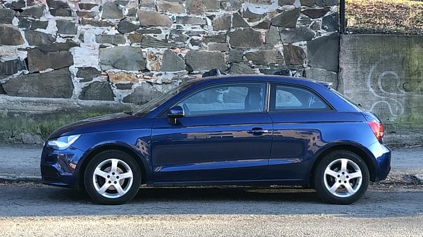 Audi A1 med Vinterdekk