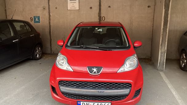 Peugeot 107, 2010, Bensin