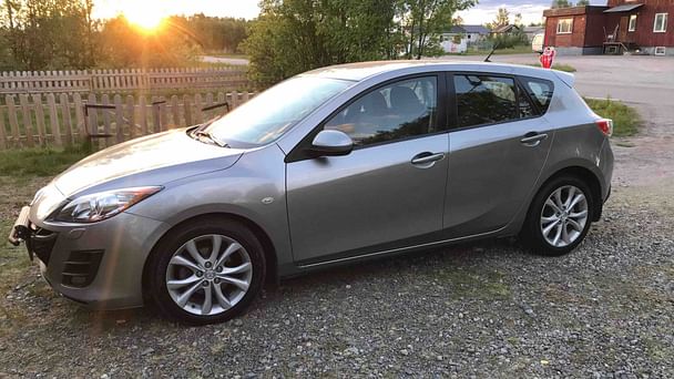 Mazda 3 med Vinterdekk
