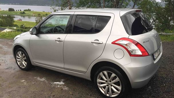 Suzuki Swift med Vinterdekk