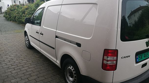Volkswagen Caddy Maxi med Vinterdekk