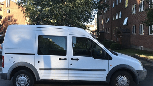 Ford Transit Connect med Vinterdekk
