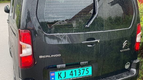 Citroen Berlingo med Vinterdekk