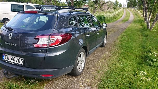 Renault Mégane Estate med Vinterdekk