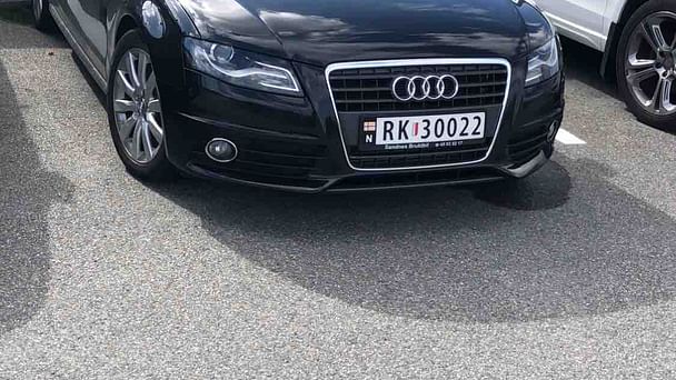 Audi A4 med Vinterdekk