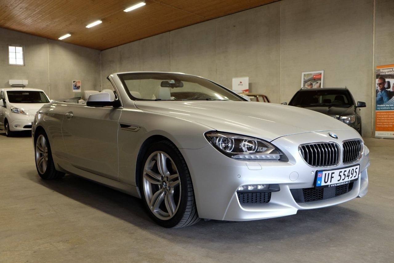 BMW 6-Serie 640d xDrive Cabriolet 3.0 Diesel  X Drive med Firehjulstrekk
