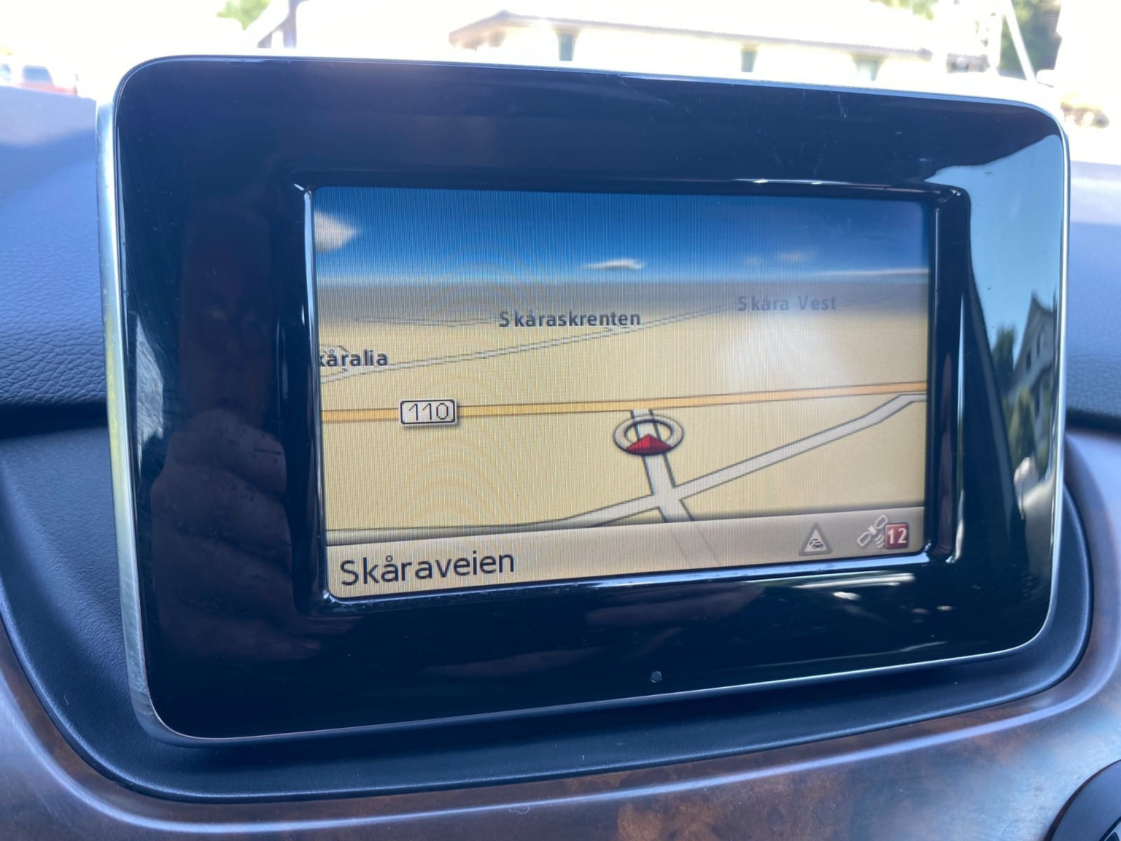 Mercedes B-Klasse with USB charging ports