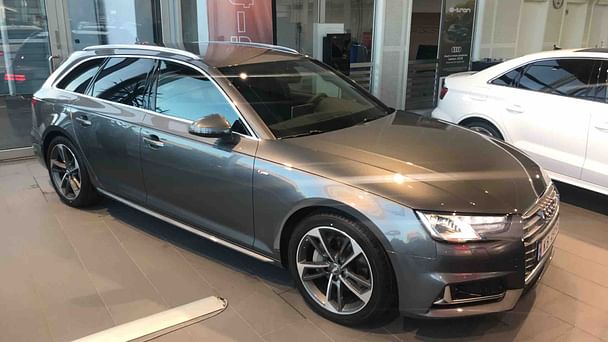 Audi A4 Avant med Sykkelstativ