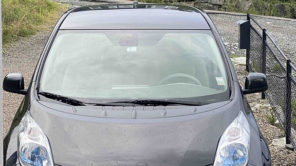 Nissan Leaf med GPS
