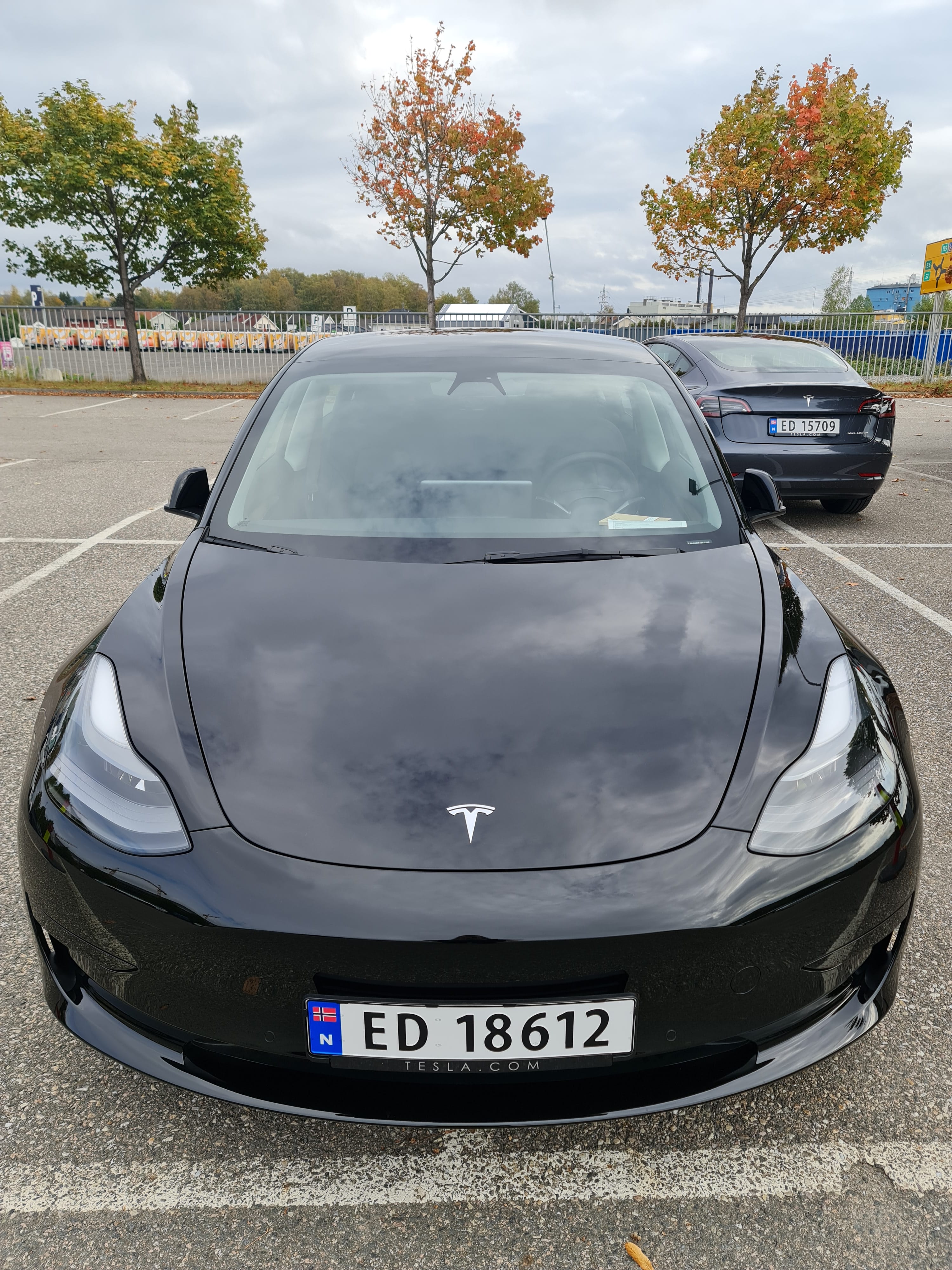 Tesla Model 3 avec GPS