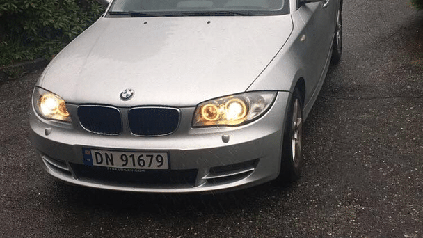 BMW 1-Serie med Vinterdekk
