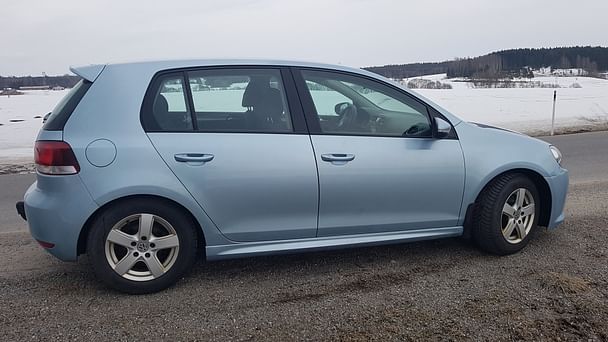 Volkswagen Golf Plus med Vinterdekk