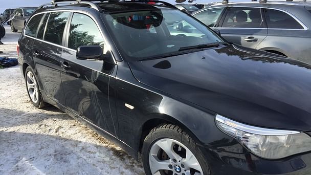 BMW 5-Serie med Vinterdekk