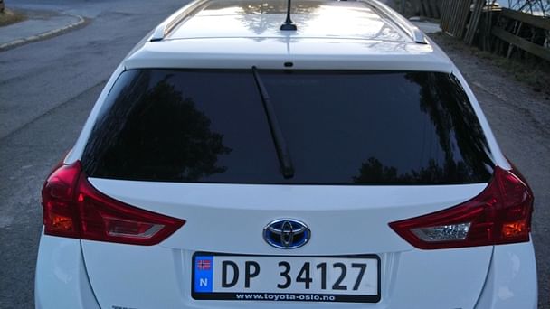 Toyota Auris med Vinterdekk