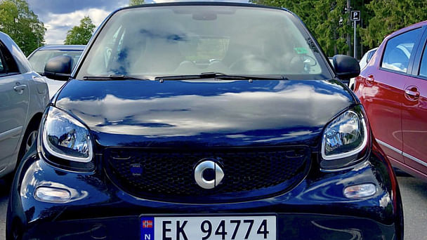 Smart Fortwo Cabriolet med GPS