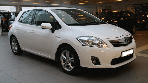 Toyota Auris, 2011, Blyfri / Elektrisk (hybrid), automatisk