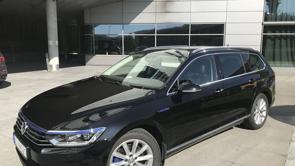 Volkswagen Passat Kombi med Sykkelstativ