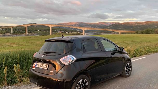 Renault ZOE med Vinterdekk