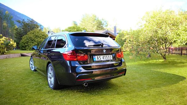 BMW Série 3 Touring med Vinterdekk