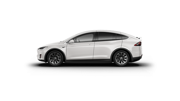 Tesla Model X med GPS