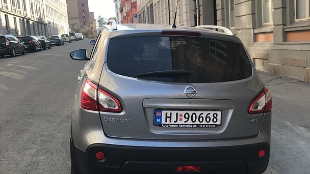 Nissan Qashqai med GPS