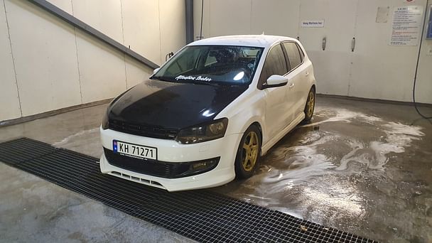 Volkswagen Polo med Vinterdekk