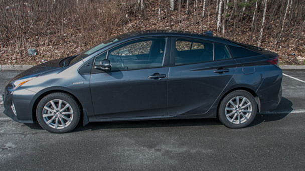 Toyota Prius med GPS