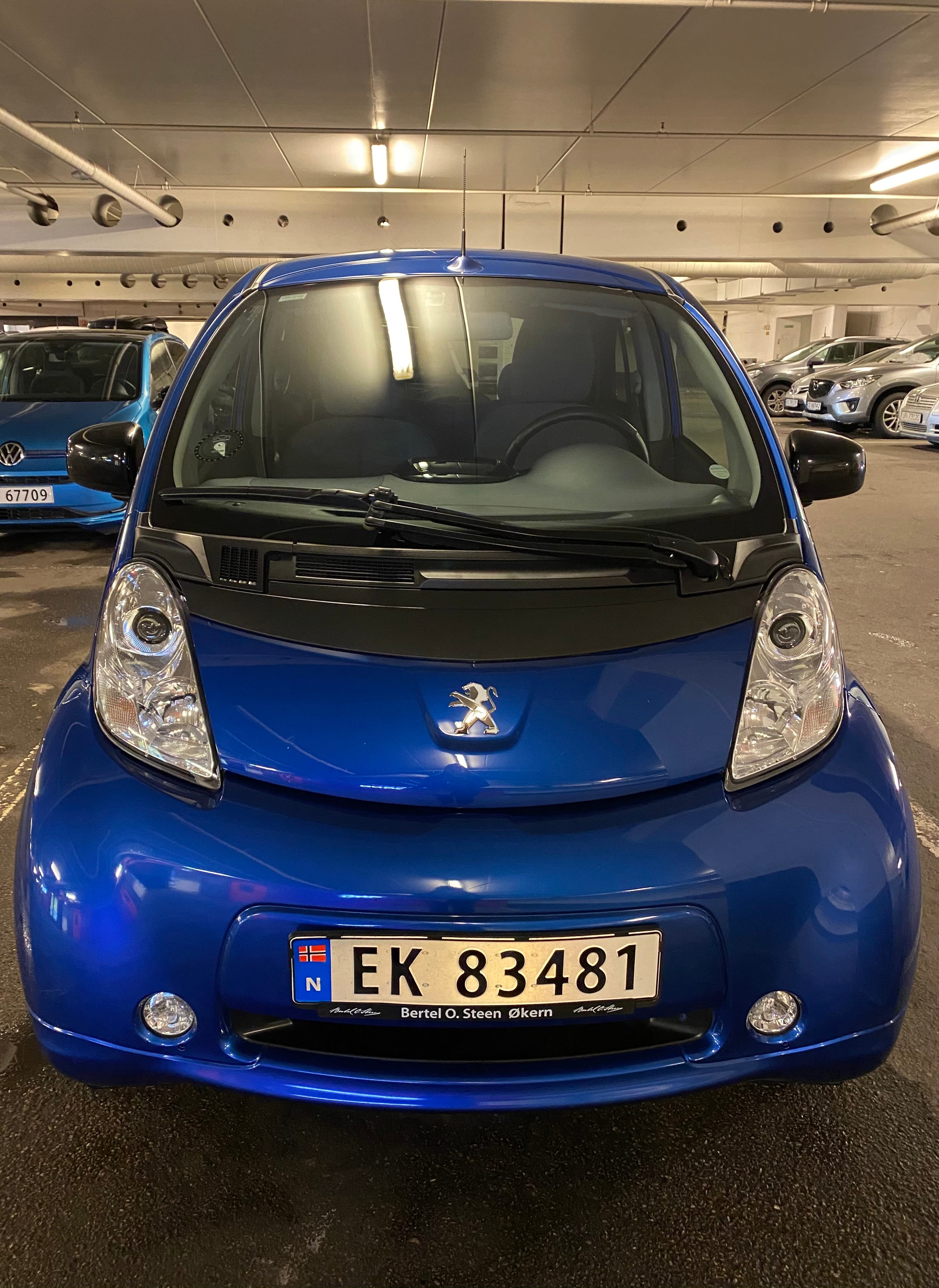 Peugeot iOn med Vinterdekk